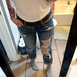 Ae tomgirl long jeans